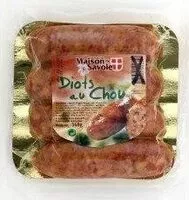 Mängden socker i Diots Au Chou