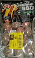 Mängden socker i Mini diots bbq nature et herbes