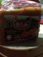 Mängden socker i Jambon sec supérieur Terroir Savoie