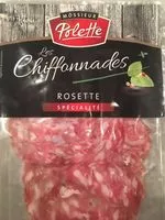 Mängden socker i Les Chiffonnades Rosette