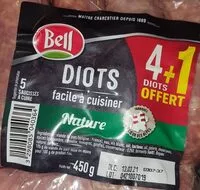 Mängden socker i Diots nature