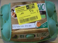 Mängden socker i Oeufs bio