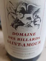Mängden socker i saint amour domaine des billards