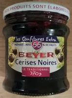 Mängden socker i Confiture Extra Cerises noires