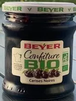 Mängden socker i Confiture de cerises noires bio