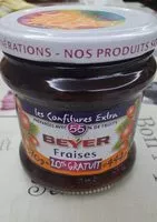 Mängden socker i Confiture extra fraises