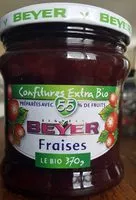 Mängden socker i Confitures Extra Bio Fraises
