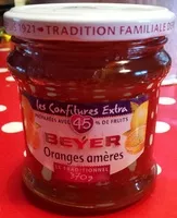 Mängden socker i Confiture oranges amères