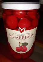 Mängden socker i Bigarreaux Au Sirop