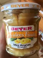 Mängden socker i Mini ananas 16 tranches