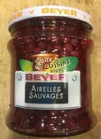 Mängden socker i Preiselbeeren Airelles Sauvages 320 mL