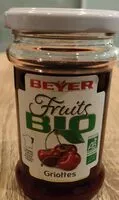Mängden socker i Fruit BIO Griottes
