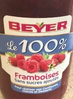 Mängden socker i Pulpe de framboises