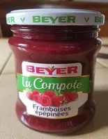 Mängden socker i La compote framboises épépinées