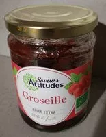 Mängden socker i Groseille gelée extra
