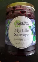 Mängden socker i Confiture Extra Myrtille Sauvage
