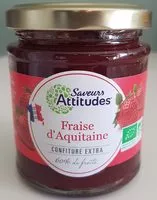 Mängden socker i Fraise d'Aquitaine - Confiture extra