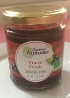 Mängden socker i Confiture Fraise Cassis