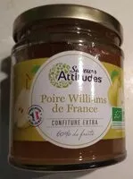 Mängden socker i Confiture Poire Williams de France