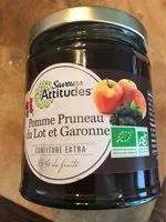 Mängden socker i Confitures Pomme Pruneau du Lot et Garonne