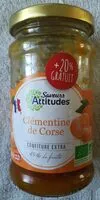 Mängden socker i Confiture de clémentines de Corse