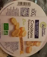 Mängden socker i Croutons épeautre nature