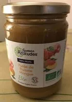 Mängden socker i Purée de pomme-mangue