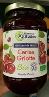 Mängden socker i Préparation fruit cerise griotte bio