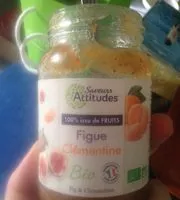 Mängden socker i Saveurs attitudes Figue Clémentine Bio