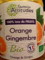 Mängden socker i Puree Orange Gingembre