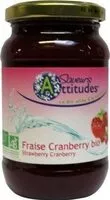 Mängden socker i Saveurs Attitudes Fraise cranberry