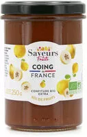 Mängden socker i Confiture bio extra Coing de France