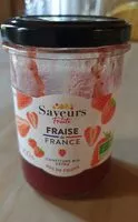 Mängden socker i Confiture bio extra Fraise de France