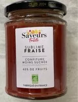 Mängden socker i Sublime fraise