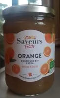 Mängden socker i Confiture orange bio extra