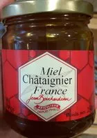 Mängden socker i Miel châtaignier France