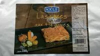 Mängden socker i Lasagnes aux 7 légumes