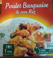 Mängden socker i Poulet Basquaise et son riz