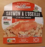 Mängden socker i Saumon à l'oseille et ses pâtes torsades