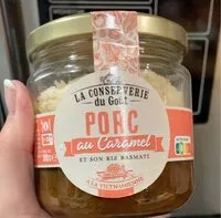 Mängden socker i Porc au caramel et son riz basmati