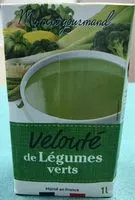 Mängden socker i Velouté de legumes vertd
