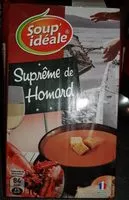 Mängden socker i Suprême de homard