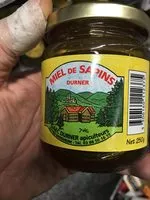 Mängden socker i Miel de sapin