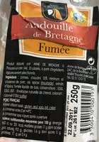Mängden socker i Andouille de Bretagne fumée