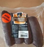 Mängden socker i Boudin noir aux oignons