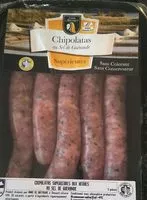 Mängden socker i Chipolatas au Sel de Guérande Supérieures
