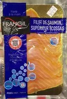 Mängden socker i Filet de saumon supérieur écossais