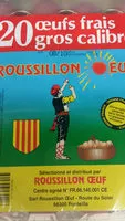 Mängden socker i Roussillon œuf Gros œufs frais La boîte de 20