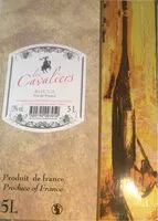 Mängden socker i Les cavaliers vin rouge