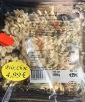 Mängden socker i Salade de Tortis a la Nicoise